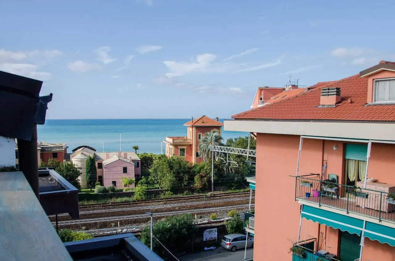 009 - Attico Sant'Anna Vista Mare 150M Dalla Spiaggia Con Terrazza Privata Apartment Sestri Levante