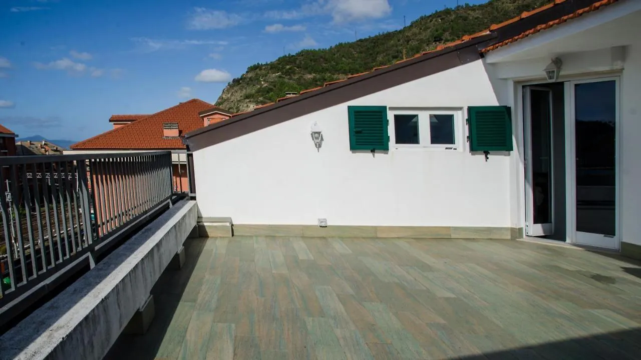009 - Attico Sant'Anna Vista Mare 150M Dalla Spiaggia Con Terrazza Privata Apartment Sestri Levante
